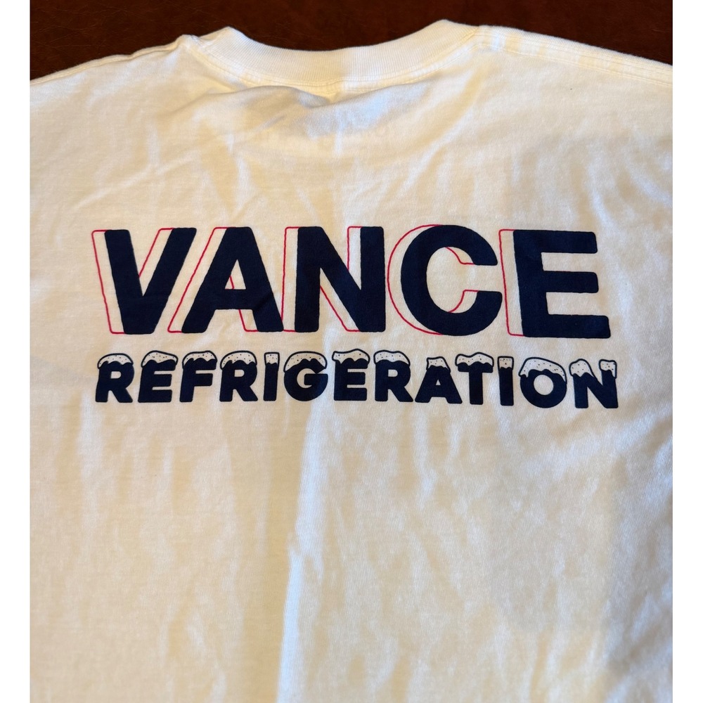 The Office Experience Vance Refrigeration T Shirt Mens M White Exclusive Tee